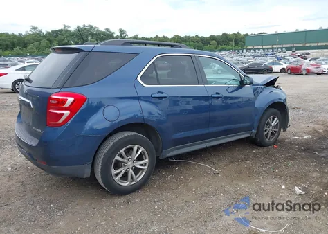 2016 Chevrolet Equinox Lt из США, поврежденный, VIN 2GNFLFEK6G6201683